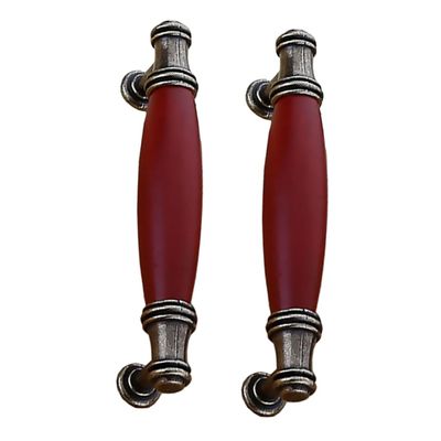 BUTIFULSIC 2pcs Handles Chinese Style Construction Elegant for Cabinet Wardrobe Closet Easy Installation
