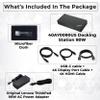 40AY0090US Lenovo Thinkpad Docking Station Dual Monitor - Supports 4K Display, Thinkpad Dock with 90W Adapter, HDMI, DisplayPort, USB C Cables & Cloth - Lenovo Docking Station view 2