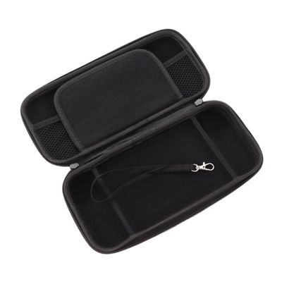 Homoyoyo Protective Bag Carrying Case Interior Mesh Removable Strap Silver Grey