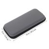Homoyoyo Protective Bag Carrying Case Interior Mesh Removable Strap Silver Grey view 2