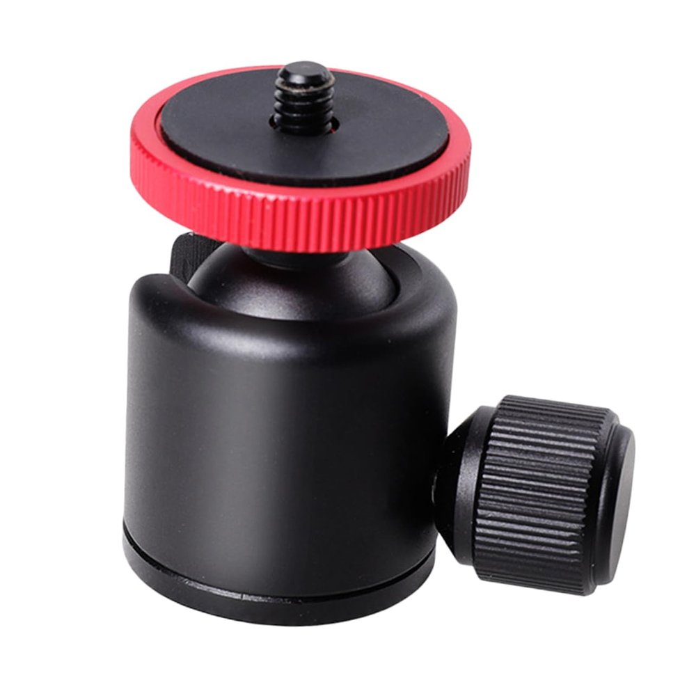 jojofuny Camera Tripod Ball Head Stand Mount for DSLR Thread Mount Rotation for Accessory