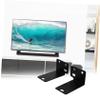 BUTIFULSIC 1set Wall-Mounted Audio Rack for Heavy-Duty Speaker -Saving Design Construction for Home Audio Storage view 3