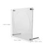 ANDRESLAD Decorative Cd Display Stand Rack Acrylic Record Stand Cd Holder for Bedroom view 3