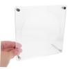 ANDRESLAD Decorative Cd Display Stand Rack Acrylic Record Stand Cd Holder for Bedroom view 4
