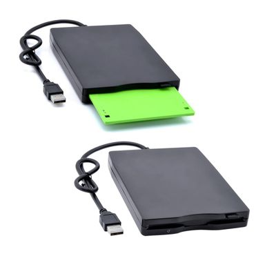 MERRYHAPY External Diskette .5 Floppy Drive 2.0 for Fast Data Transfer Black Easy to Install 7 Support
