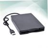 MERRYHAPY External Diskette .5 Floppy Drive 2.0 for Fast Data Transfer Black Easy to Install 7 Support view 3