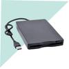 MERRYHAPY External Diskette .5 Floppy Drive 2.0 for Fast Data Transfer Black Easy to Install 7 Support view 4