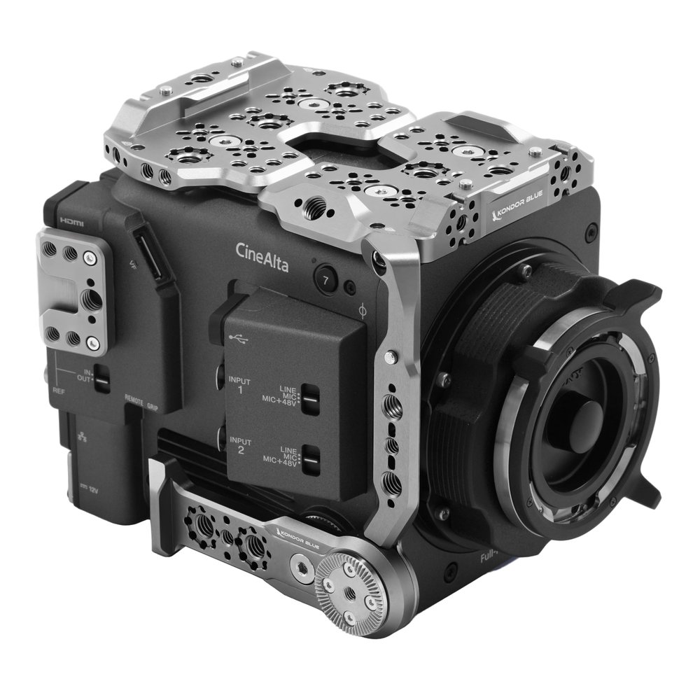 KONDOR BLUE (Cage only) Compatible with Sony Burano | Modular Lightweight & 50+ Mounting Holes | Space Gray
