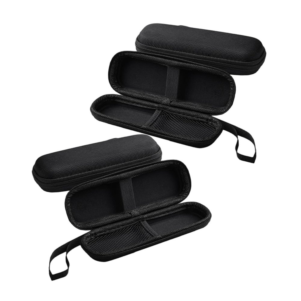 jojofuny 4pcs Small Earphone Storage Case Cable Organizer Earphone Bag in Stylish Design