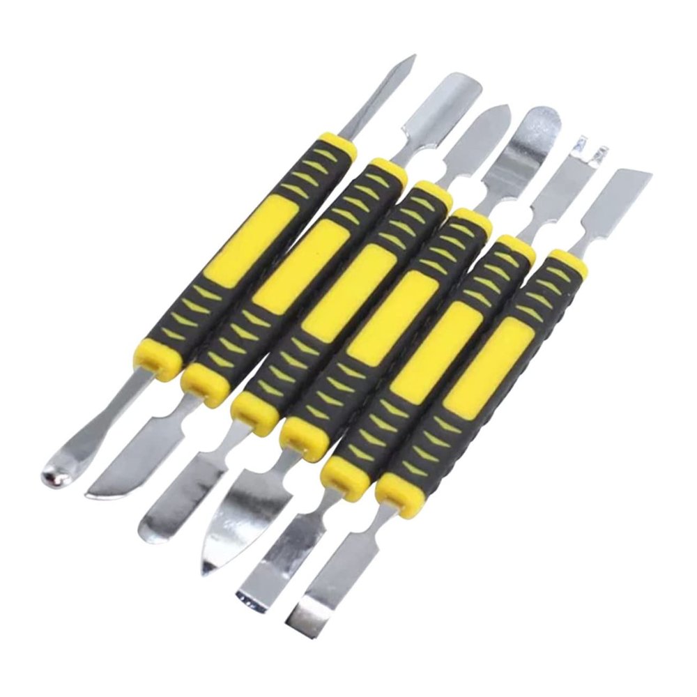 LIFKICH 1set Professional Phone Disassemble Tool Repair Bar Scraper for Easy Cell Phone Shell Opening and Cpu Memory Maintenance