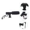 KICHOUSE 1pc Professional DSLR Camera Interview Microphone for Audio Recording Lightweight and External Mic for Vlogging Compatible Smartphones and Camcorders view 3