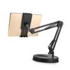 ARTIBETTER 360 Degree Rotatable Metal Base Phone Holder for Desk and Bed Arm Bracket Stand for Cell Phone and Tablet view 1