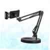 ARTIBETTER 360 Degree Rotatable Metal Base Phone Holder for Desk and Bed Arm Bracket Stand for Cell Phone and Tablet view 2