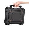 BUTIFULSIC Durable Safety Tool Box Impact Resistant Storage Case for Digital Accessories High-density Shockproof Design Convenient Reverse Lock Catch Black Color view 1