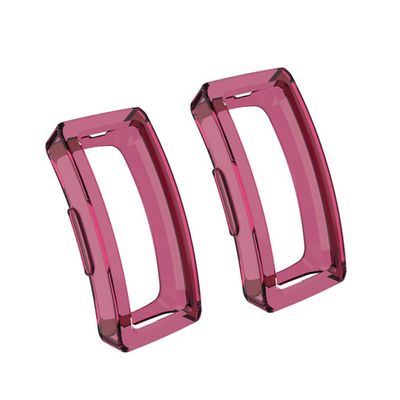 ARTIBETTER 2pcs TPU Shockproof Protective Case for Hr Scratch Hollow Cover Dark Red Lightweight Design for Easy Access and Enhanced