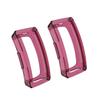 ARTIBETTER 2pcs TPU Shockproof Protective Case for Hr Scratch Hollow Cover Dark Red Lightweight Design for Easy Access and Enhanced view 1