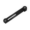 ARTIBETTER Aluminum Alloy Dual Camera Bracket Mount Tripod Flash Mount for 1/4 Screw Flash Light Holder for Studio Wedding Event Use view 1