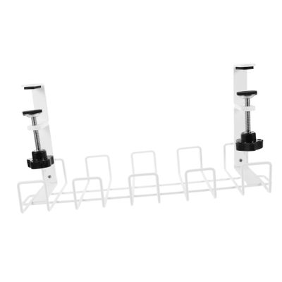 Homoyoyo Desk Organizer Tray Wire Rack for Desk Easy Installation Space-Saving Design for Tidy Workspaces