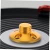 Homoyoyo Vinyl Record Player Stabilizer Turntable Stabilizer Weight Record Clamp Audio Quality Enhancer Easy Setup view 2