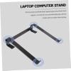BRIGHTFUFU Laptop Cooling Stand Aluminum Alloy Riser Holder for Enhanced Heat Dissipation Ergonomic Laptop Desk Stand Non- Pads Compatible view 4