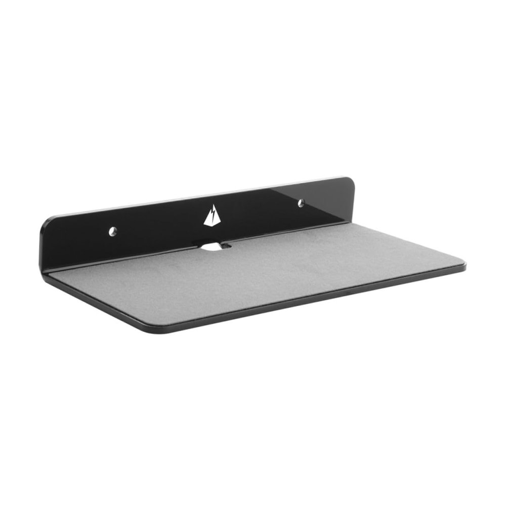 OSALADI Wall Mounted Speaker Bracket Holder Durable Speaker Wall Mount for Living Room Study Versatile Storage and Items Black