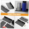 OSALADI Wall Mounted Speaker Bracket Holder Durable Speaker Wall Mount for Living Room Study Versatile Storage and Items Black view 3