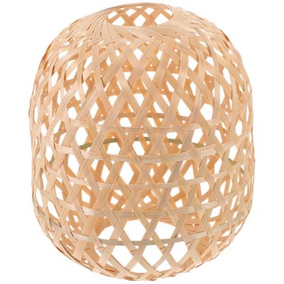 HOLIDYOYO Rustic Hand-woven Pendant Light Lampshade for Chandelier and Ceiling Light Decor Easy to Install Delicate Woven Structure for Home and Restaurant Ambiance