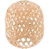 HOLIDYOYO Rustic Hand-woven Pendant Light Lampshade for Chandelier and Ceiling Light Decor Easy to Install Delicate Woven Structure for Home and Restaurant Ambiance view 1