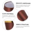 NULYLU 1pc Elegant Lampshade for Bulbs Delicate Home Decor Accessory Indoor Lighting Cover for Table Floor and Wall Lamps Warm Atmosphere Easy Installation Center view 2