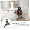 CAXUSD Record Adapter for Vinyl Turntable Triangle Accessory for Easy Playing Lightweight and Design view 2