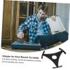 CAXUSD Record Adapter for Vinyl Turntable Triangle Accessory for Easy Playing Lightweight and Design view 3