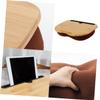 ARTIBETTER Multifunctional Tablet Pc Holder and Laptop Storage Rack s Portable Stand with Slot for Tablets and Laptops for Bed Sofa Table and Carpet Use view 2