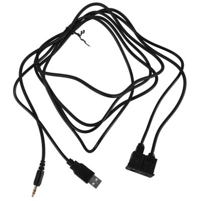 CHILDWEET USB Flush Mount Extension Cable for Cars Audio Data Transfer Compatible Various Car Models for Audio Modification Needs USB Dash Mount