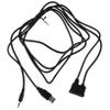 CHILDWEET USB Flush Mount Extension Cable for Cars Audio Data Transfer Compatible Various Car Models for Audio Modification Needs USB Dash Mount view 1