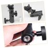 CAXUSD Adjustable Light Bracket Mount for Photography Flashlight Holder with Compatibility for Tripods Vertical and Horizontal Positioning for view 3