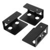 HAPINARY 2sets Under Desk Keyboard Holder Laptop Bracket Protective Pads Storage Rack for Laptops Keyboards and Cables Versatile Organization for view 3