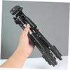 HOMSFOU Mini Tripod Projector Bracket Section Holder for Live Streaming Fishing and Outdoor Use Design Black view 3