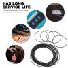 Parliky 20pcs Cassette Tape Player Belts Cassette Player Belts Replacement for Recorder Maintenance view 2