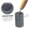 BUTIFULSIC 10pcs Professional Multi-function Sharpening Stones Portable Tip Grinding for Precision Needle Sharpening and for Polishing and Burr Removal view 3