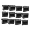 Gadpiparty 12pcs Plastic Recessed Pull Handles for Audio Speakers Sturdy Side Grasp Design for Stage Equipment Versatile and Decorative Small Speaker Accessories view 1