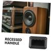 Gadpiparty 12pcs Plastic Recessed Pull Handles for Audio Speakers Sturdy Side Grasp Design for Stage Equipment Versatile and Decorative Small Speaker Accessories view 4