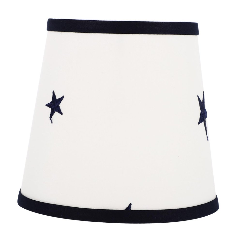 HOLIDYOYO Star Pattern Burlap Lamp Shade Cover for Chandeliers Wall Lamps Easy Installation Warm Atmosphere Decor for Living Bedroom and Boys and Girls