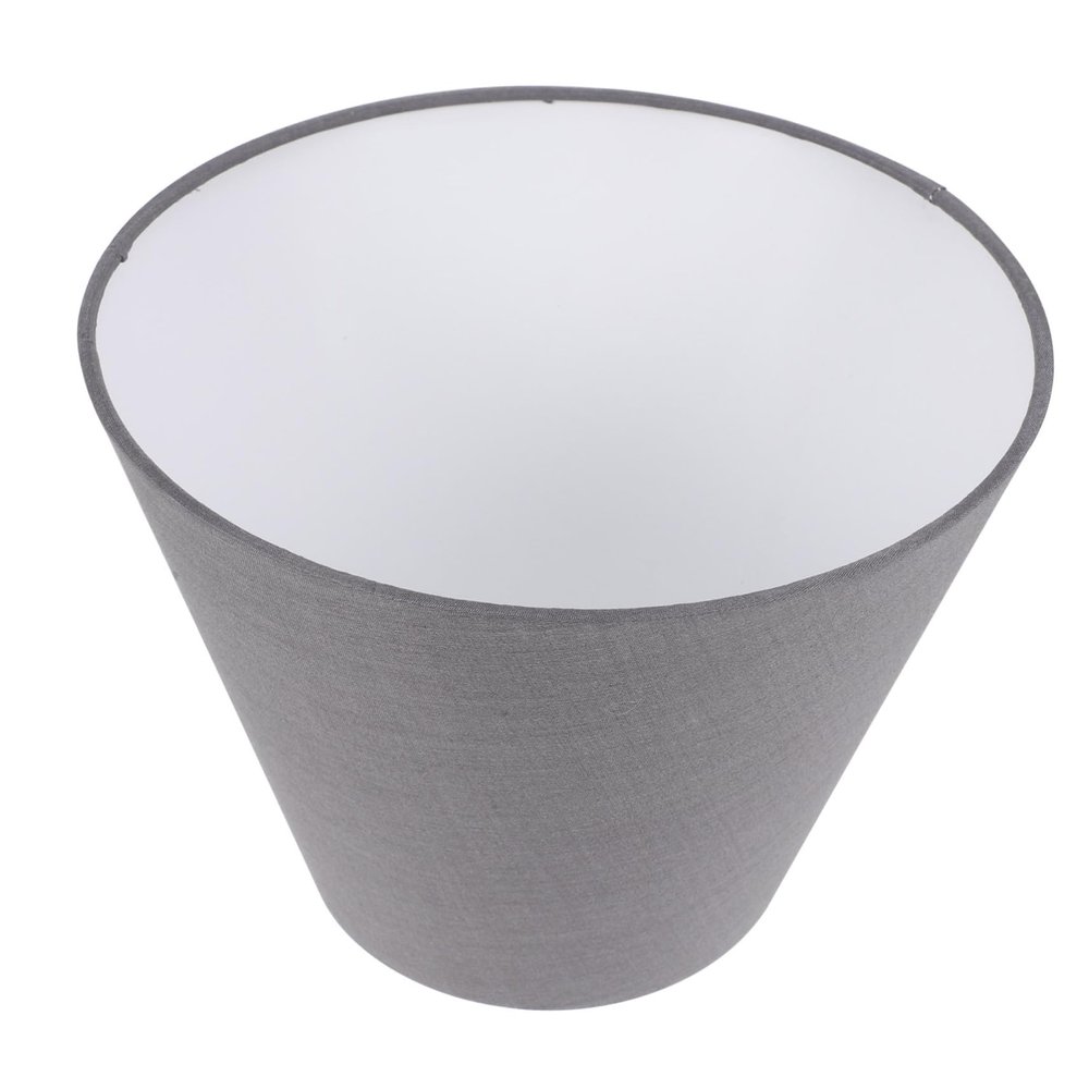 MERRYHAPY Chic Grey Fabric Lamp Shade Stylish Light Cover for Table and Floor Lamps Decor Accent Material for Use for Lighting Fixtures