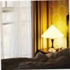 BUTIFULSIC Creative Table Lamp Shade Base Elegant Umbrella Design for Living Room Bedroom and Study Decorative Fabric Lampshade for Home Use view 4