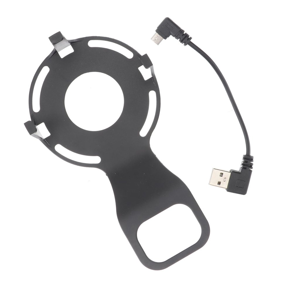 LIFKICH 1 Pc Wall-Mounted Bracket Case for 2 Black Non-Punch Holder Wall-Mounted Cases