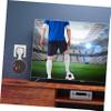 LIFKICH 1 Pc Wall-Mounted Bracket Case for 2 Black Non-Punch Holder Wall-Mounted Cases view 3