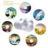 KONTONTY 10pcs DIY Cd Discs Adornment Wall Cd Decor Aesthetic Decor Simple Discs Decorations Handmade DIY view 3