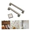 BUTIFULSIC 3pcs Modern Matte Cabinet Pulls Drawer Handles for Kitchen Cupboards and Wardrobes Easy to Install Elegant Design for Home Decor view 4