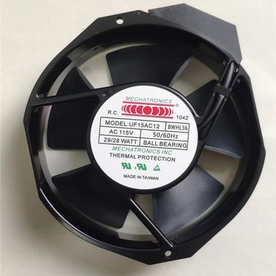 1 PCS UF15AC12 BWHL36 UF15AC12-BWHL36 AC115V 29/28W 17215038mm Cooling Fan