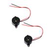 ROMISBABA 6pcs Piezo Electronic Alarm Small Enclosed Beeper Wires for for Vehicle and Scooter Alarm Systems view 1